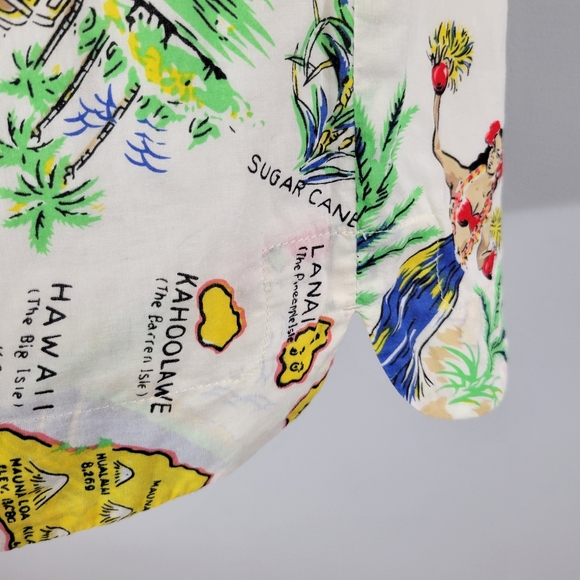 J. CREW colorful Hawaiian printed off-shoulder cotton popover mini shift dress - Picture 12 of 14